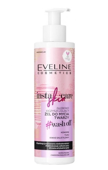 Глибоко очищаючий гель для вмивання Eveline Insta Skin Care, 200 мл (B200ISZ) - Pampik