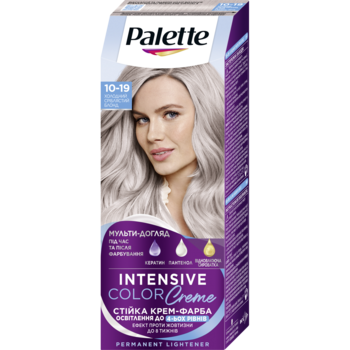 Фарба для волосся Palette ICC 10-19 холодний сріблястий блонд 110 мл (2639337) - Pampik