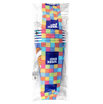 Склянка Weekend паперова, 350 мл, 6 шт. (878599) - Pampik