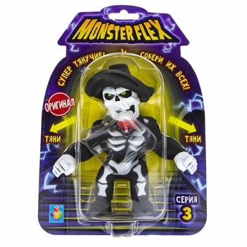 Іграшка Monster Flex Мексиканський скелет (90006 скелет) - Pampik - 2