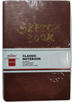 Блокнот Zhongfan, 21,5х14,5 см, бордовый (834085) - Pampik