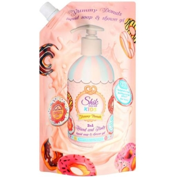 Детское гель-мыло Shik Kids Yummy Donuts 2в1, дой-пак, 500 г - Pampik