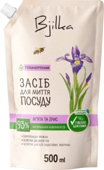 Засіб для миття посуду Bjilka М'ята та ірис, 500 мл - Pampik