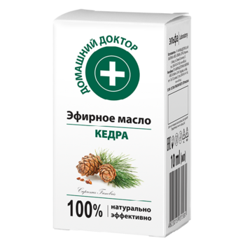 Ефірна олія Домашний Доктор Кедр 10 мл - Pampik