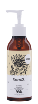 Шампунь Yope Oat Milk, для нормального волосся, 300 мл - Pampik