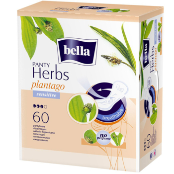 Щоденні прокладки Bella Panty Herbs plantago 60 шт. - Pampik