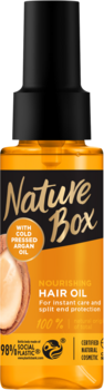 Олія Nature Box Argan Oil, з аргановою олією холодного віджиму, 70 мл - Pampik