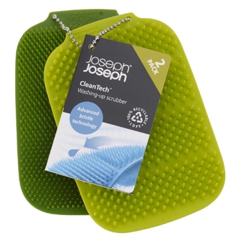 Скребок для миття посуду Joseph Joseph, 2 шт., зелений (85156) - Pampik