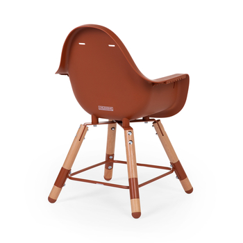 Стульчик для кормления Childhome Evolu 2 с бампером, коричневый (CHEVOCHRU) - Pampik - 16