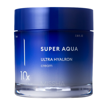 Крем для обличчя Missha Super Aqua Ultra Hyalron, 70 мл - Pampik