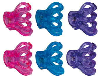 Набор разноцветных заколок для волос Titania Осьминог, 6 шт. (7987 GIRL В) - Pampik