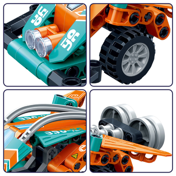 Конструктор BanBao Ексклюзивні авто Блискавка, 352 елементи (8642) - Pampik - 2