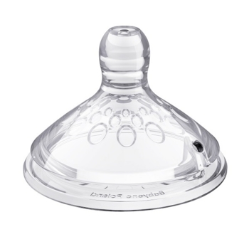 Соска антиколікова BabyOno Natural Nurising 6+, швидкий потік, 1 шт (1454/02) - Pampik