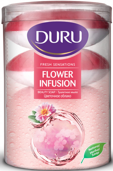 Мило Duru Fresh Sensations Квіткова хмара, 4 шт. по 110 г - Pampik