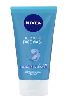 Освежающий гель для умывания Nivea, с витамином Е, 150 мл (81151) - Pampik
