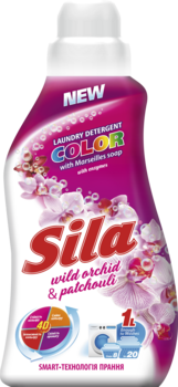 Рідкий засiб для прання Sila Color, 1 л - Pampik