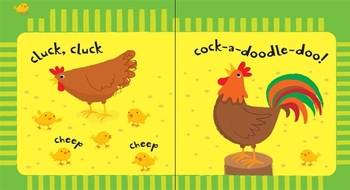 Інтерактивна книга Baby's Very First Noisy Book Farm - Fiona Watt, англ. мова (9781409563440) - Pampik - 2