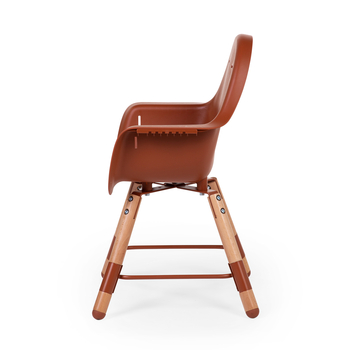 Стульчик для кормления Childhome Evolu 2 с бампером, коричневый (CHEVOCHRU) - Pampik - 5