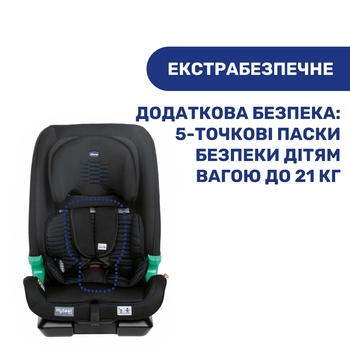 Автокресло Chicco MySeat i-Size Air, черный (79873.72) - Pampik - 5