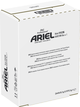Капсули для прання Ariel Professional Pods Все-в-1 Гірське джерело, 126 шт (81751885) - Pampik - 7