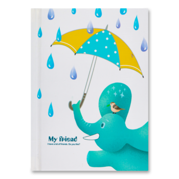 Блокнот Дитячий Offtop Слонік (860291) - Pampik