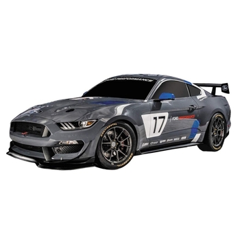 Автомодель на радиоуправлении Mondo Mustang Global GT4 R/C 1:24 темно-серый (63538) - Pampik