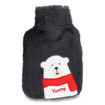 Грелка Offtop, черный, 25 см, 85 мл (855036) - Pampik