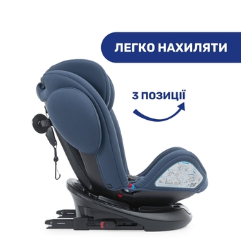Автокресло Chicco Unico Plus, синий (79715.39) - Pampik - 6