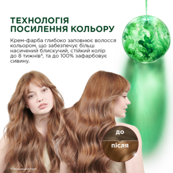 Фарба для волосся Garnier Color Naturals відтінок 6.25 каштановий шатен, 110 мл - Pampik - 2