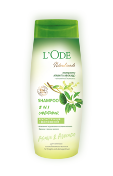 Шампунь L'Ode Natural Secrets, для ламкого та пошкодженого волосся, 400 г - Pampik