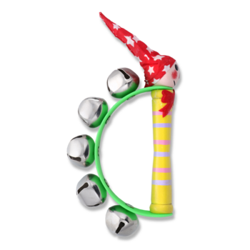 Іграшка-брязкальце Offtop Клоун, жовтий (833841) - Pampik - 2