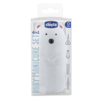 Манікюрний дитячий набір Chicco 4 в 1 Polar bear (10731.10) - Pampik - 2