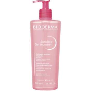 Очищаючий гель для вмивання Bioderma Sensibio для чутливої шкіри 500 мл (28727) - Pampik