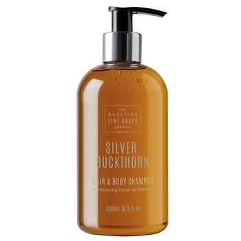 Шампунь для тела и волос Scottish Fine Soaps Silver Buckthorn Hair&Body Wash, 300 мл (120083) - Pampik