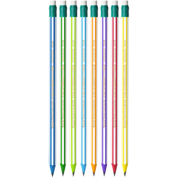 Карандаш чернографитный BIC Evolution 646 с резинкой НВ 12 шт. (8960342) - Pampik - 2