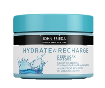 Маска John Frieda Hydrate & Recharge, для сухого волосся, 250 мл - Pampik