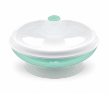 Тарілка з підігрівом Nuvita, м'ятний (NV1427COOLGREEN) - Pampik