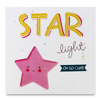 Нічник-світильник Offtop Зірка, 14х5,5х14 см (850126) - Pampik - 2