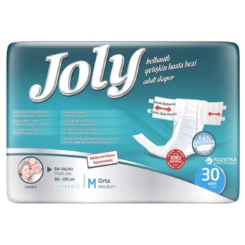 Підгузки для дорослих Joly 2 Medium, 30 шт. - Pampik