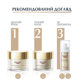 Нічний крем Eucerin Hyaluron-Filler + Elasticity для біоревіталізації та підвищення пружності шкіри 50 мл - Pampik - 5