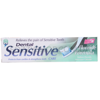 Зубна паста Dental Sensitive з фтором, 100 мл - Pampik