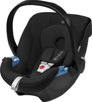 Автокрісло Cybex Aton Pure Black (513103016) - Pampik