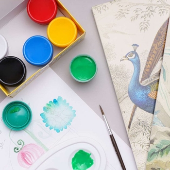 Краски гуашевые Школярик, 6 цветов (83419903-UA) - Pampik - 3