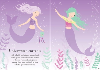 Little Sticker Dolly Dressing Mermaid – Fiona Watt, англ. мова (9781474921855) - Pampik - 3
