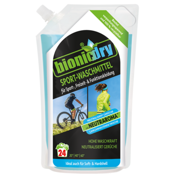 Жидкое стиральное средство Bionicdry для спортивной и мембранной одежды, 960 мл - Pampik