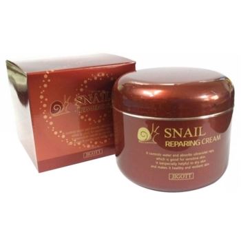 Крем для лица Jigott, с муцином, 100 мл - Pampik