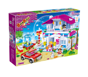 Конструктор BanBao Люблячий світ Ресторан, 552 елементів (6103) - Pampik