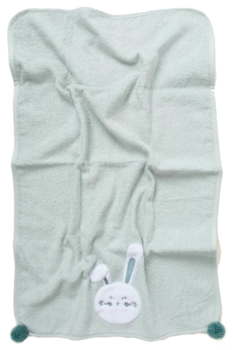 Рушник дитячий Irya Bunny, 75х50 см, м'ятний (svt-2000022281935) - Pampik