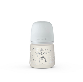 Пляшечка для годування Suavinex Чарівні історії, 150 мл, сірий (307058) - Pampik