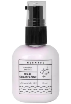 Шиммер для тіла Mermade Pearl Champagne, 50 мл (MRB0004) - Pampik